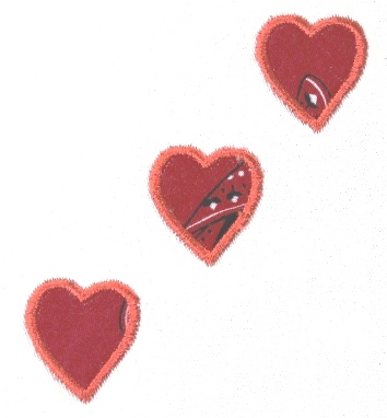 Right Diagonal Heart