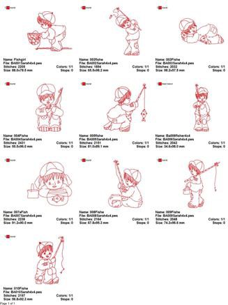 Sarah Goes Fishing Text File